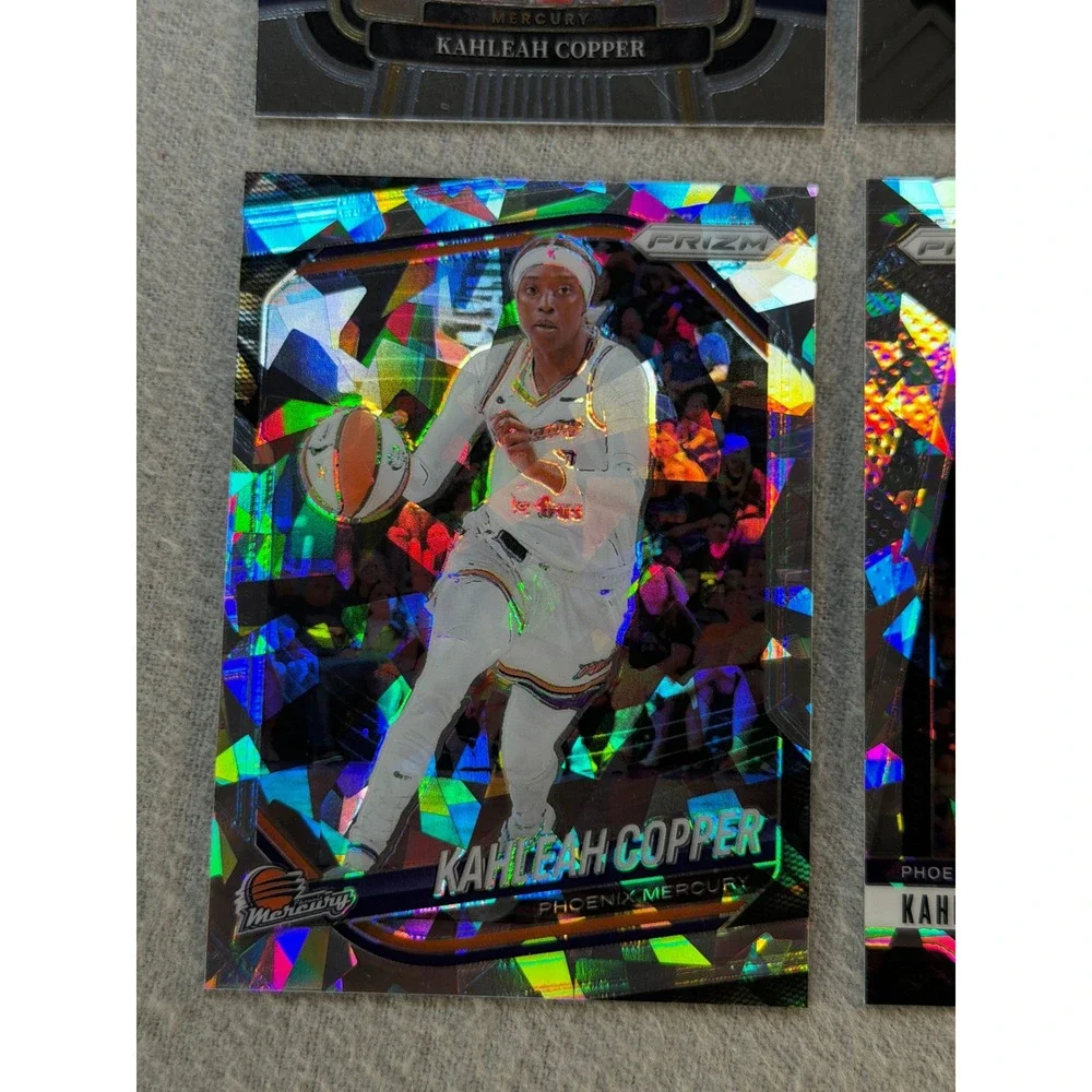 2024-25 Panini Kahleah Copper WNBA 4 Card Lot Prizm Cracked Ice Select